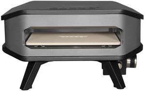 Cozze Gas pizzaoven 13'' met pizzasteen 5kW zwart grijs