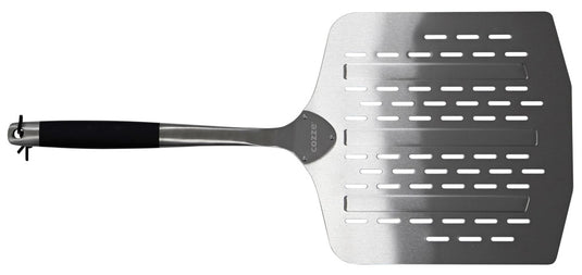 Cozze RVS Pizzaschep met ventilatiegaten 66 cm zilver