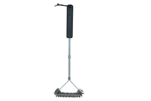 Cozze reinigingsborstel grillrooster 50 cm zilver zwart