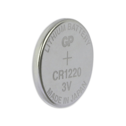 Gp cr1220 lithium-knoopcel 3v 1pk