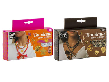Craft id bandana ketting met bedels 2 assorti