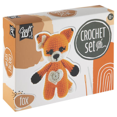 Craft id haakpakket vosje - incl. naald en draad