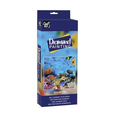 Grafix craft id diamond painting onderwaterwereld 30x40cm