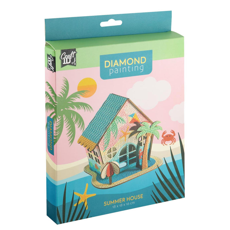 Chargez l'image dans la visionneuse de la galerie, Craft id diamond painting zomerhuis - 18x18x16cm
