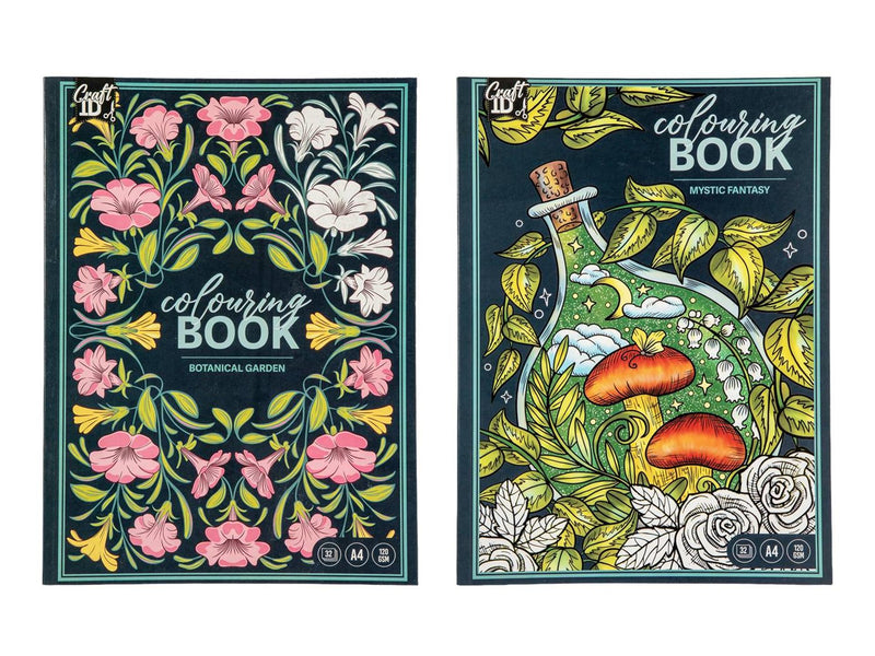Afbeelding laden in galerijviewer, Craft id kleurboek 29,7x22cm, 32 sheets 2ass
