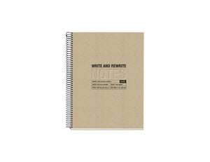 Miquelrius notitieboek - craft - a5 geruit - 120 blz