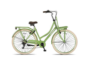 Crown berlin 28 inch 53 cm dames 7v v-brakes lichtgroen