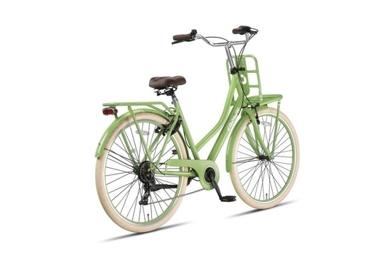 Crown berlin 28 inch 53 cm dames 7v v-brakes lichtgroen