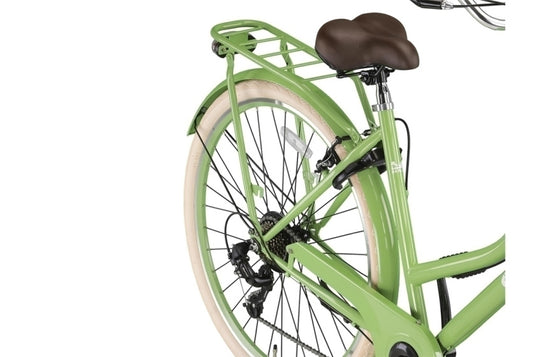 Crown berlin 28 inch 53 cm dames 7v v-brakes lichtgroen