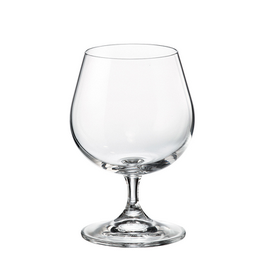 Crystal bohemia cognacglas sylvia 400ml 6 stuks