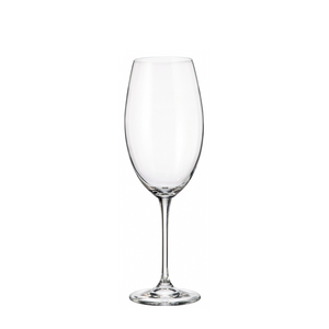 Crystal bohemia rode wijnglas fulica 630ml 6 stuks
