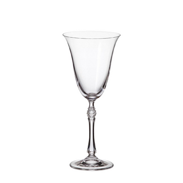 Crystal bohemia rode wijnglas parus 250ml 6 stuks