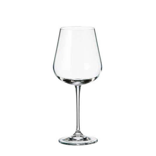 Crystal bohemia rode wijnglas strix 580 ml 6 stuks