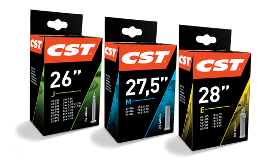 Cst Binnenband 26x1.75 26x1 3 8 ETRTO 32 47-559 597, Ventiel:Schrader auto 40mm