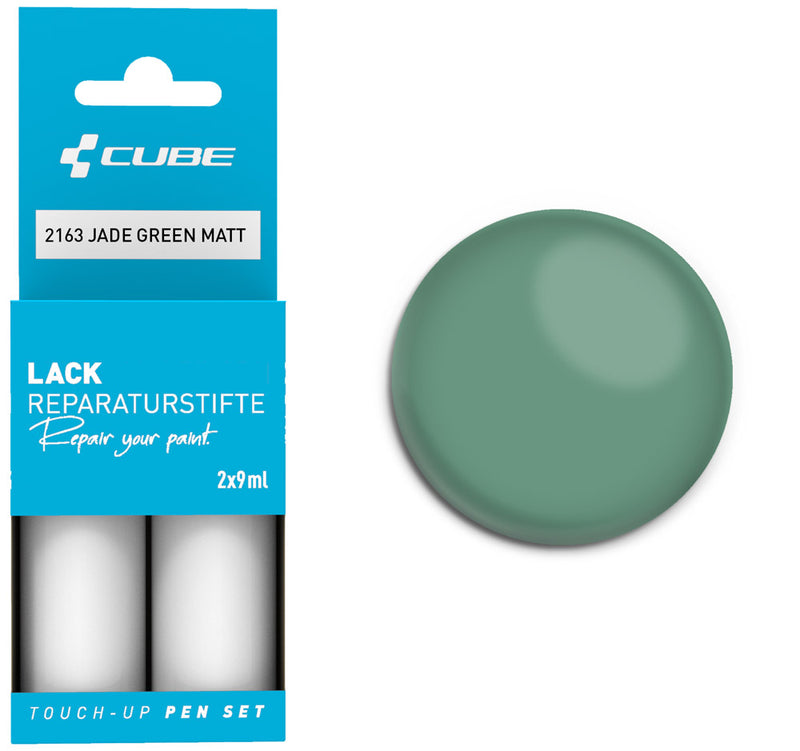 Load image into Gallery viewer, Cube touch-up pen set jade green matt
