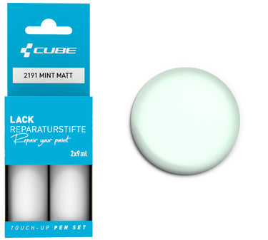 Cube touch-up pen set mint matt