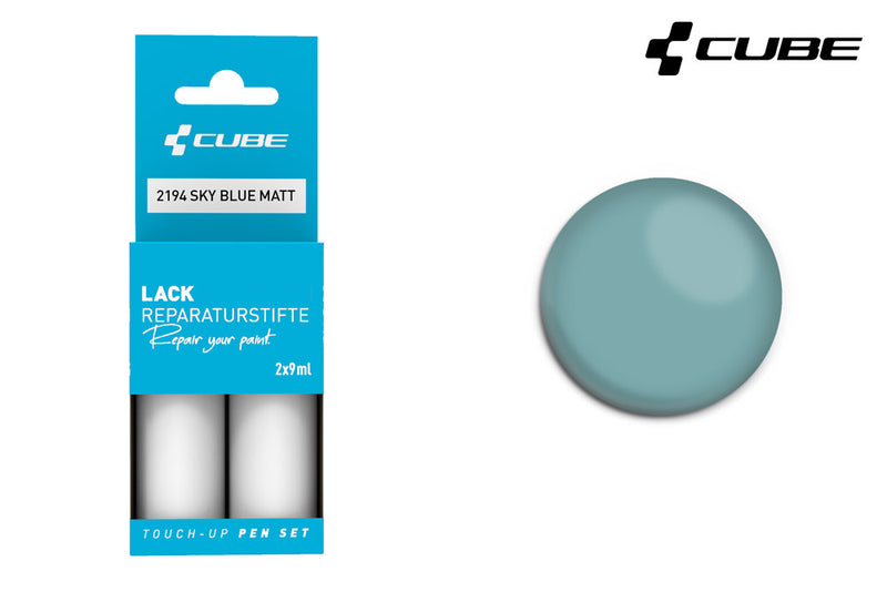 Load image into Gallery viewer, Cube touch-up pen set sky blue matt
