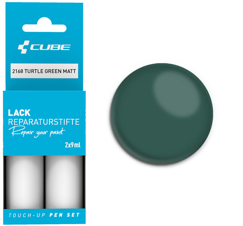 Load image into Gallery viewer, Cube touch-up pen set turtle green matt
