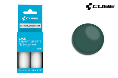 Cube touch-up pen set turtle green matt