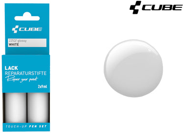 Cube touch-up pen set white