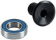 Cube seat stay bearing set stereo hybrid
