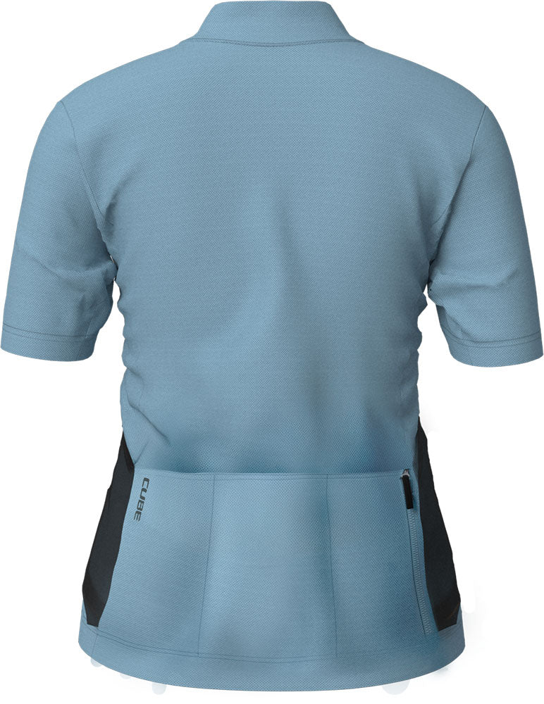 Load image into Gallery viewer, Cube gravel cargo full zip - women's jersey

