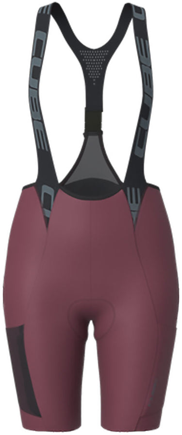 Cube gravel cargo - women's bib shorts with pad | m