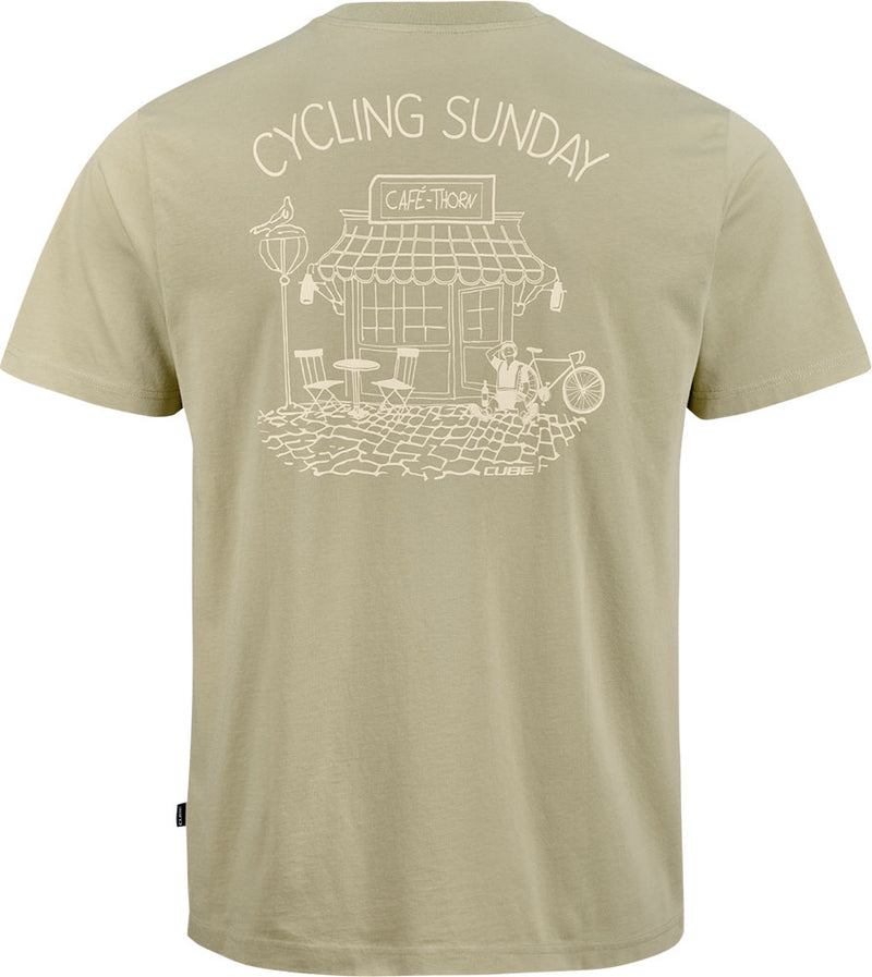 Load image into Gallery viewer, Cube organic cycling sunday gty fit - t-shirt

