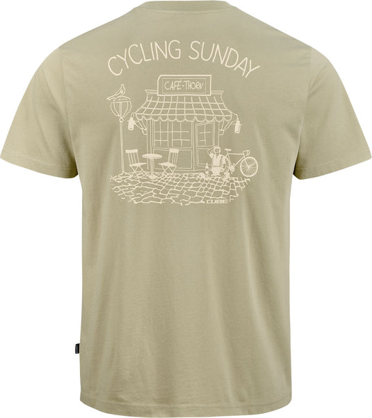Cube organic cycling sunday gty fit - t-shirt | s