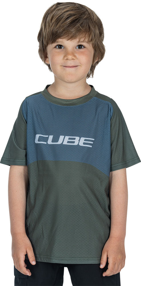 Chargez l'image dans la visionneuse de la galerie, Cube vertex rookie tm - kid's mtb jersey
