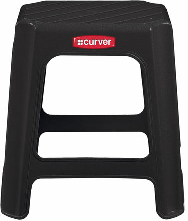 Curver tabouret opstapje of krukje of bijzet tafeltje 43cm hoog antraciet