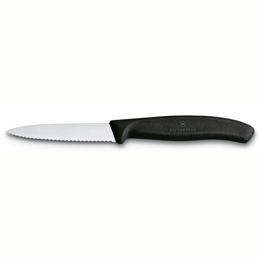 Victorinox schilmesje gekarteld zwart