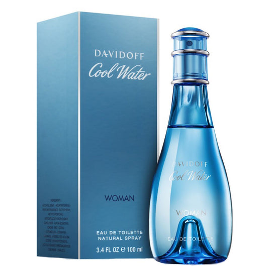 Davidoff eau de toilette spray coolwater woman 100ml dames
