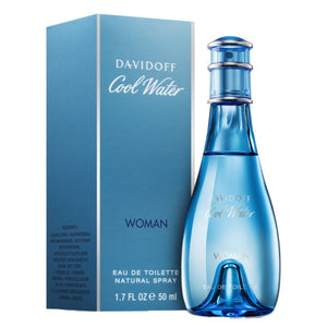 Davidoff eau de toilette spray coolwater woman 50ml dames