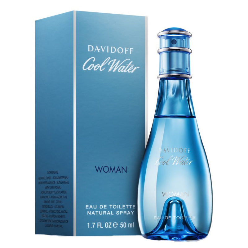 Afbeelding laden in galerijviewer, Davidoff eau de toilette spray coolwater woman 50ml dames
