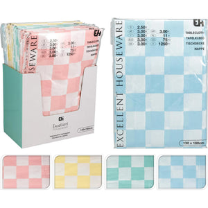 Excellent houseware tafelkleed flanel 130x180cm
