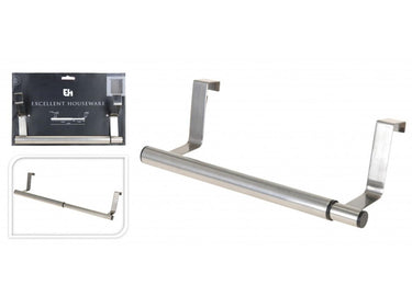 Storage solutions handdoekhouder deurhanger rvs uitschuifbaar 25-40cm