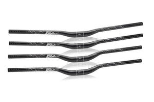 Xlc all mtn riser hb-m19 fietsstuur mtb - mat zwart - 780mm - 31,8mm - 15mm rise - aluminium
