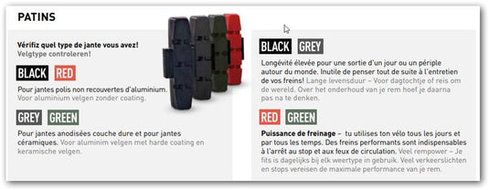 Magura remrubber mag hs33 gry set a 4