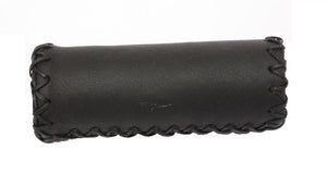 Velo handvat leer 90mm zw vlg142-1a