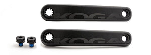 Koga crankset samox bni w logo blk w bolts