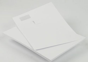 Juncker prijskaart papier wit zak a 25 vel