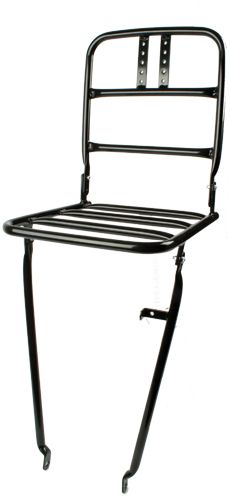 Voordrager 24 zwart aluminium