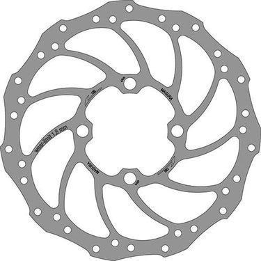Magura remd mag schijf storm rohloff 4gts 180mm zi