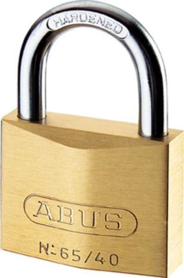 Abus Hangslot 65 40mm Goud - Sleutelslot - 5cm