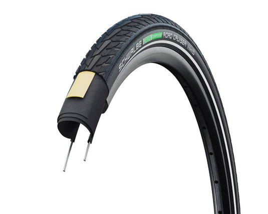 Schwalbe motion road cruiser 28x1.40 700x35c (37-622) wired active line green black+reflex