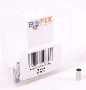 Kabelhoedje Bofix ø5.0mm messing (25 stuks)