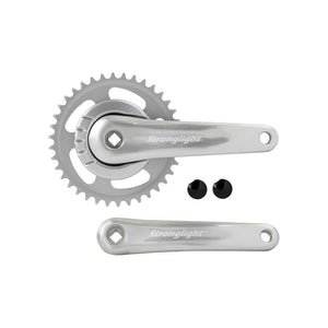 Stronglight krg twin 170mm 38 z. silver mod.26
