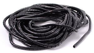 Unbranded kabed spiraalband 4mm zw 10m