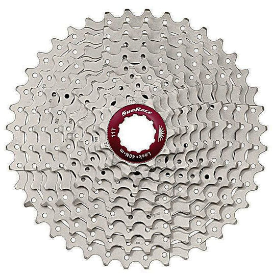 SunRace cassette 10V 11-46 CSMS3 metallic silver